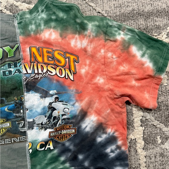 Vintage Reworked Harley-Davidson Cropped Tee - Picture 6 of 6